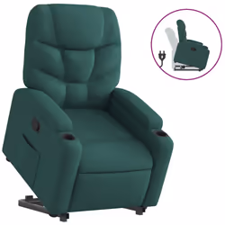 VidaXL 3204602, Tissu, Vert, mousse, 110 kg, 740 mm, 890 mm