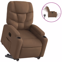 VidaXL 3204624, Tissu, Marron, mousse, 110 kg, 740 mm, 890 mm