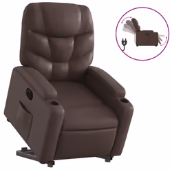 VidaXL 3204660, Simili-cuir, Marron, mousse, 110 kg, 740 mm, 890 mm