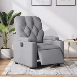 Asseyez-vous et détendez-vous dans ce fauteuil inclinable électrique très confortable ! Fonction d'inclinaison électrique : c ...