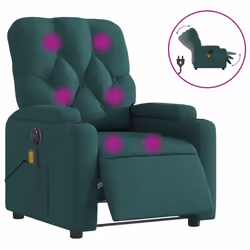 VidaXL 3204704, Tissu, Vert, mousse, 110 kg, 740 mm, 865 mm