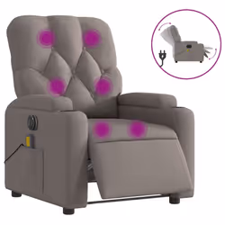VidaXL 3204706, Tissu, Taupe, mousse, 110 kg, 740 mm, 865 mm