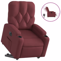 VidaXL 3204737, Tissu, Rouge, mousse, 110 kg, 740 mm, 865 mm