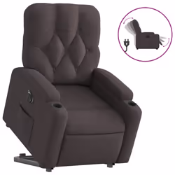 VidaXL 3204739, Tissu, Marron, mousse, 110 kg, 740 mm, 865 mm