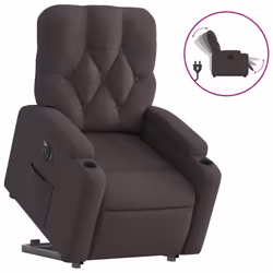 VidaXL 3204751, Tissu, Marron, mousse, 110 kg, 740 mm, 865 mm
