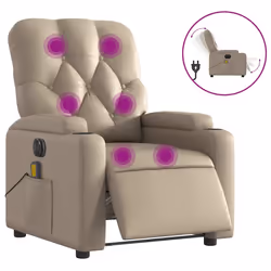 VidaXL 3204764, Simili-cuir, Cappucino, mousse, 110 kg, 740 mm, 865 mm
