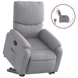 VidaXL 3204824, Tissu, Gris, mousse, 110 kg, 750 mm, 990 mm