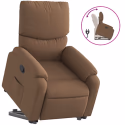 VidaXL 3204828, Tissu, Marron, mousse, 110 kg, 750 mm, 990 mm