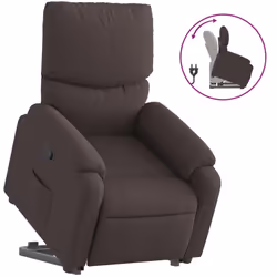 VidaXL 3204829, Tissu, Marron, mousse, 110 kg, 750 mm, 990 mm