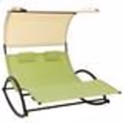 vidaXL Fauteuil inclinable électrique Crème Similicuir