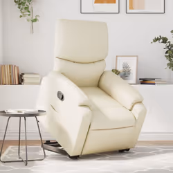 Asseyez-vous et détendez-vous dans ce fauteuil inclinable très confortable ! Fonction de levage électrique : ce fauteuil incl ...