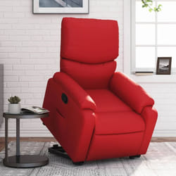 Vidaxl - Fauteuil inclinable Rouge Similicuir