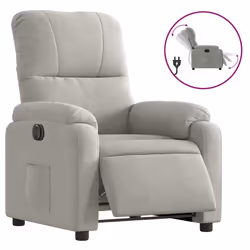 VidaXL 3204916, Microfibre, Gris, mousse, 110 kg, 50 cm, 57 cm