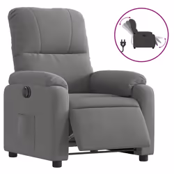 VidaXL 3204924, Microfibre, Gris, mousse, 110 kg, 50 cm, 57 cm