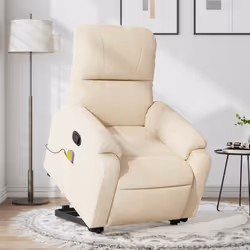 Asseyez-vous et détendez-vous dans ce fauteuil inclinable de massage très confortable ! Fonction de levage électrique : ce fa ...