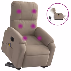 VidaXL 3204943, Microfibre, Taupe, mousse, 110 kg, 750 mm, 895 mm