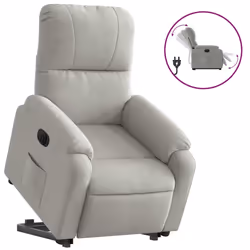 VidaXL 3204944, Microfibre, Gris, mousse, 110 kg, 50 cm, 57 cm