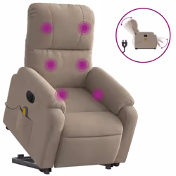VidaXL 3204950, Microfibre, Taupe, mousse, 110 kg, 50 cm, 57 cm