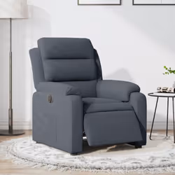 Asseyez-vous et détendez-vous dans ce fauteuil inclinable électrique très confortable ! Fonction d'inclinaison électrique : c ...