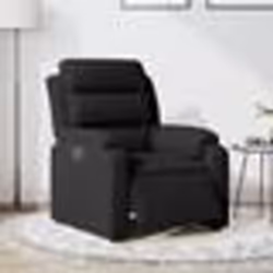 vidaXL Fauteuil inclinable électrique noir velours