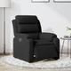 vidaXL Fauteuil inclinable électrique noir velours