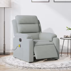 Asseyez-vous et détendez-vous dans ce fauteuil inclinable de massage électrique très confortable ! Fonction d'inclinaison éle ...