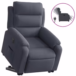 VidaXL 3205115, Velours, Gris, mousse, 110 kg, 750 mm, 925 mm