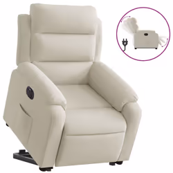 VidaXL 3205123, Velours, Crème, mousse, 110 kg, 750 mm, 925 mm