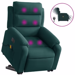 VidaXL 3205127, Velours, Vert, mousse, 110 kg, 750 mm, 925 mm
