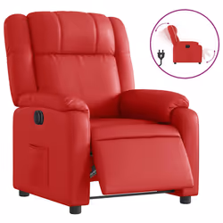 VidaXL 3205141, Simili-cuir, Rouge, mousse, 110 kg, 770 mm, 950 mm