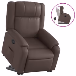 VidaXL 3205152, Simili-cuir, Marron, mousse, 110 kg, 770 mm, 950 mm