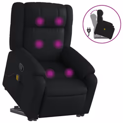 VidaXL 3205157, Simili-cuir, Noir, mousse, 110 kg, 770 mm, 950 mm