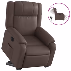 VidaXL 3205166, Simili-cuir, Marron, mousse, 110 kg, 770 mm, 950 mm