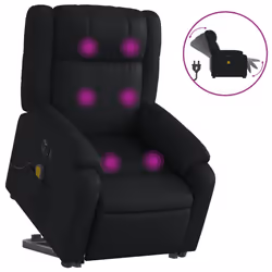 VidaXL 3205171, Simili-cuir, Noir, mousse, 110 kg, 770 mm, 950 mm