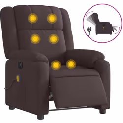 Asseyez-vous et détendez-vous dans ce fauteuil inclinable de massage électrique très confortable ! Fonction d'inclinaison éle ...