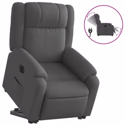 VidaXL 3205227, Tissu, Gris, mousse, 110 kg, 770 mm, 950 mm