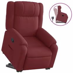 VidaXL 3205229, Tissu, Rouge, mousse, 110 kg, 770 mm, 950 mm