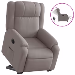 VidaXL 3205234, Tissu, Taupe, mousse, 110 kg, 770 mm, 950 mm