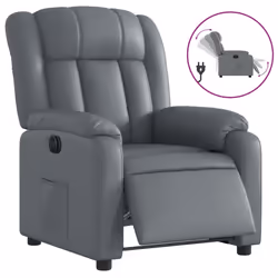 VidaXL 3205253, Simili-cuir, Gris, mousse, 110 kg, 780 mm, 920 mm
