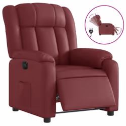 VidaXL 3205254, Simili-cuir, Rouge, mousse, 110 kg, 780 mm, 920 mm