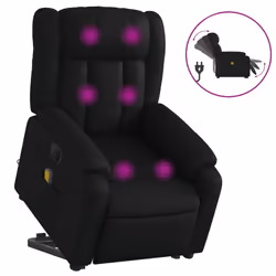 VidaXL 3205271, Simili-cuir, Noir, mousse, 110 kg, 780 mm, 920 mm