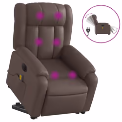 VidaXL 3205273, Simili-cuir, Marron, mousse, 110 kg, 780 mm, 920 mm