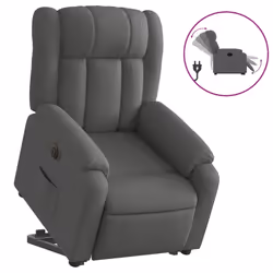 VidaXL 3205317, Tissu, Gris, mousse, 110 kg, 780 mm, 920 mm