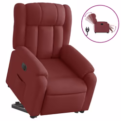VidaXL 3205343, Tissu, Rouge, mousse, 110 kg, 780 mm, 920 mm
