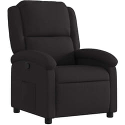 Fauteuil inclinable noir tissu Vidaxl