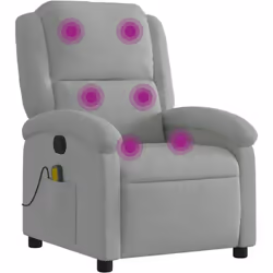 Asseyez-vous et détendez-vous dans ce fauteuil inclinable de massage très confortable ! Fonction d'inclinaison manuelle : ce ...