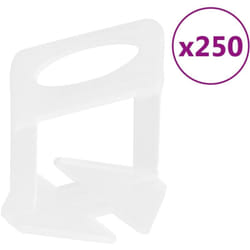 Vidaxl - Clips de nivellement de carreaux 250 pcs 1 mm
