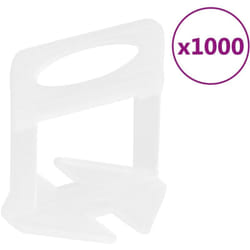 Vidaxl - Clips de nivellement de carreaux 1000 pcs 1,5 mm