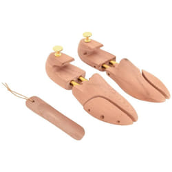 Vidaxl - Tendeur de chaussures avec chausse-pied eu 44-45 bois de cèdre