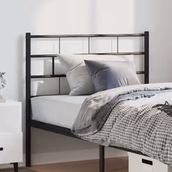 VidaXL 355688 tête de lit et pied de lit Noir